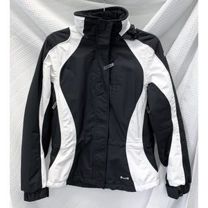 spyder white ski jacket